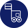 Pyramid DMS warehousing and logistics icon